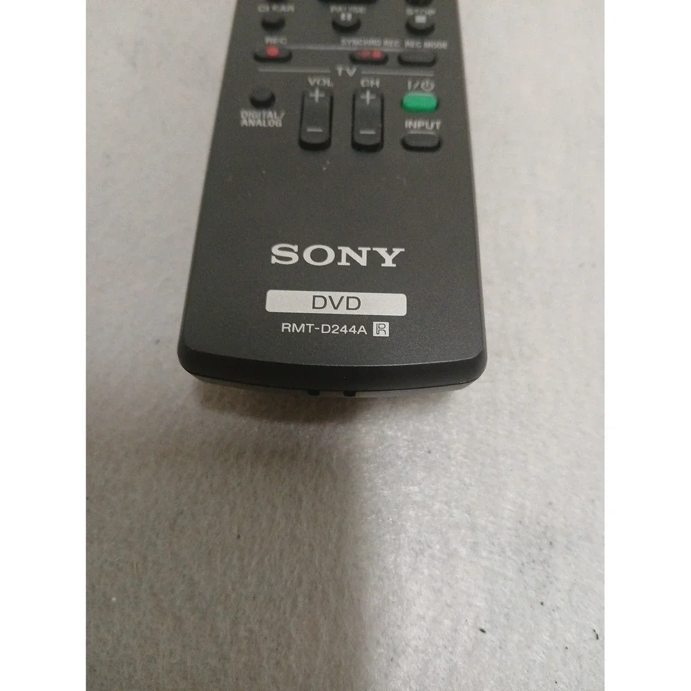 Sony RMT-D244A OEM Original Equipment DVD Recorder Remote Control